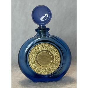 Byzance EMPTY BOTTLE Spray Eau de Parfum Rochas Paris Blue Bottle Height 2”